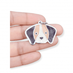 Placa de identificación Beagle