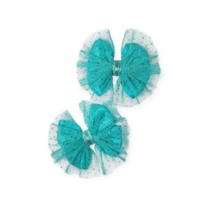 Pinzas para peinar verde menta x2