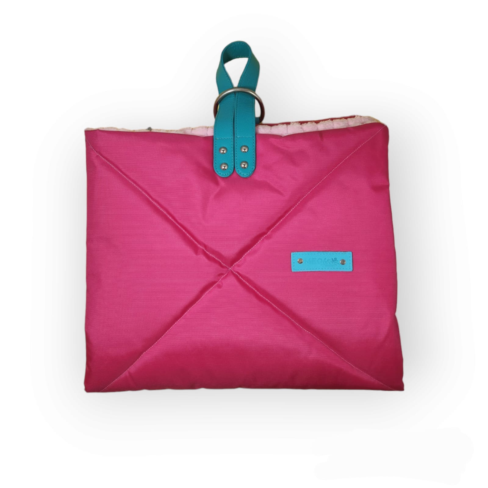 Bolso tapete Fucsia - Azul