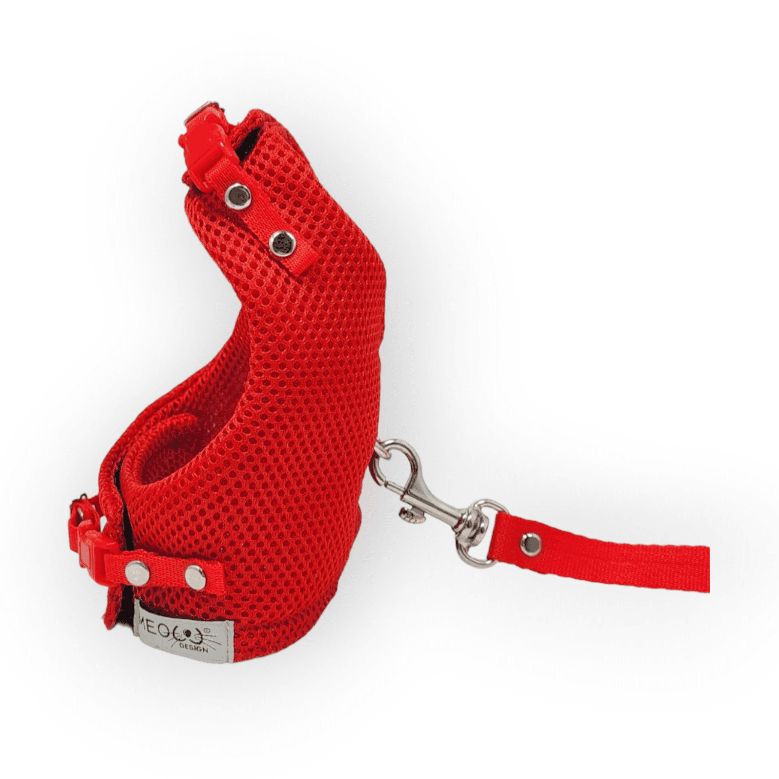 Pechera Para Gato, roja - Imagen 3