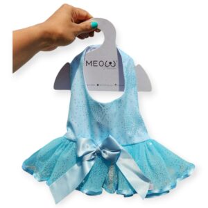 Vestido De Gala Azul Pastel