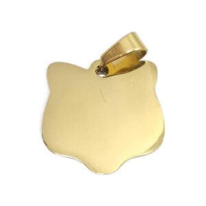 cara gato dorada