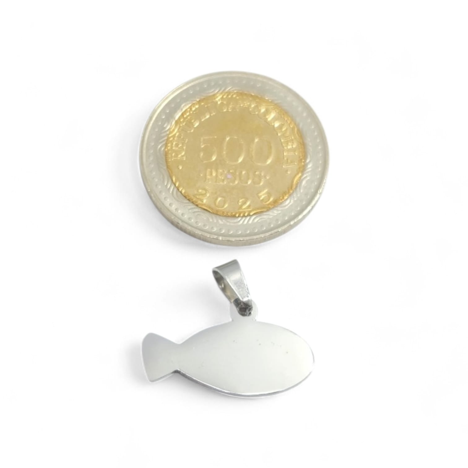 Mini pez plateado 2