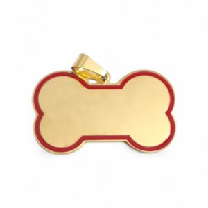 hueso borde rojo