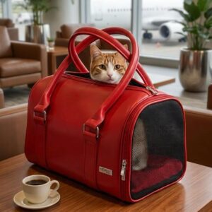 Luxury Travel Bag Rojo